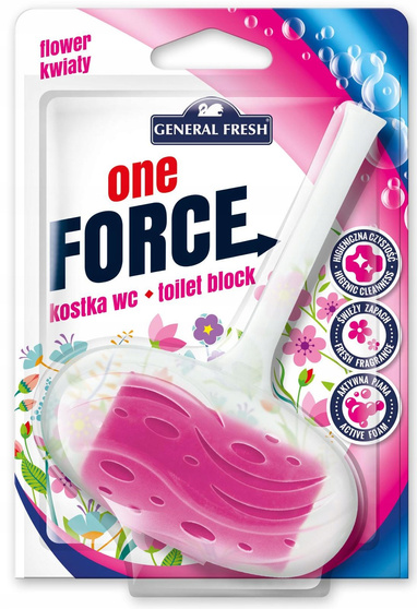 General Fresh One Force kostka do WC Kwiat