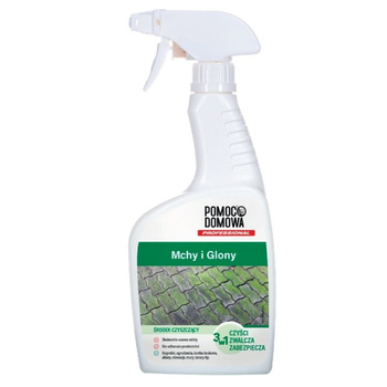 Pomoc Domowa Środek do zwalczania mchów i glonów 500 ml