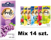 General Fresh Arola Magiczna Szyszka wkłady do odświeżacza Mix 14 szt.