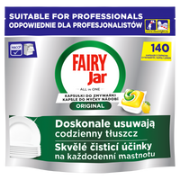Fairy Professional Kapsułki do zmywarki All in One Lemon 140 szt.